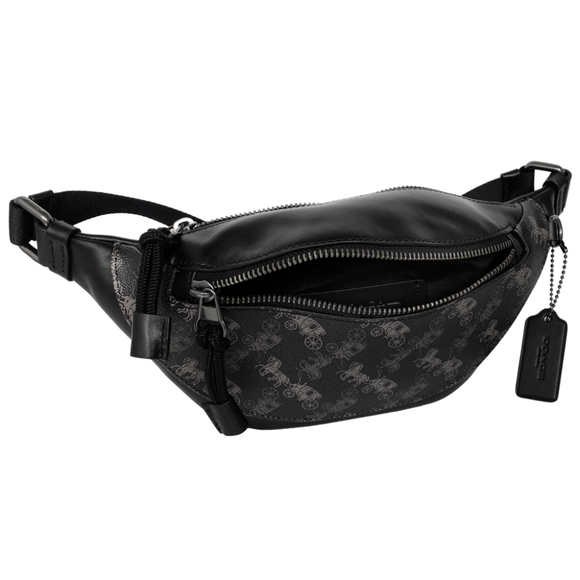 *COACH* WARREN LEATHER (HORSE&CARRIAGE) BELT-BAG - Picture 4 of 5